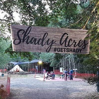 Entrance to shady acres